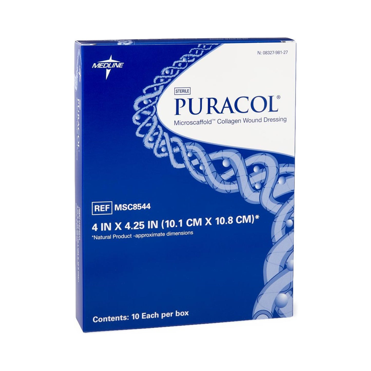 Puracol™ Collagen Dressing, 4 x 4¼ Inch MSC8544