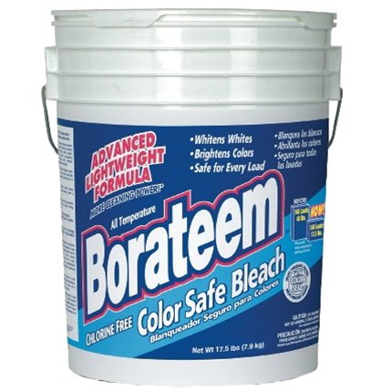 Laundry Detergent Borateem® Color Safe Bleach 17.5 lbs. Pail Powder Floral Scent - DIA00145