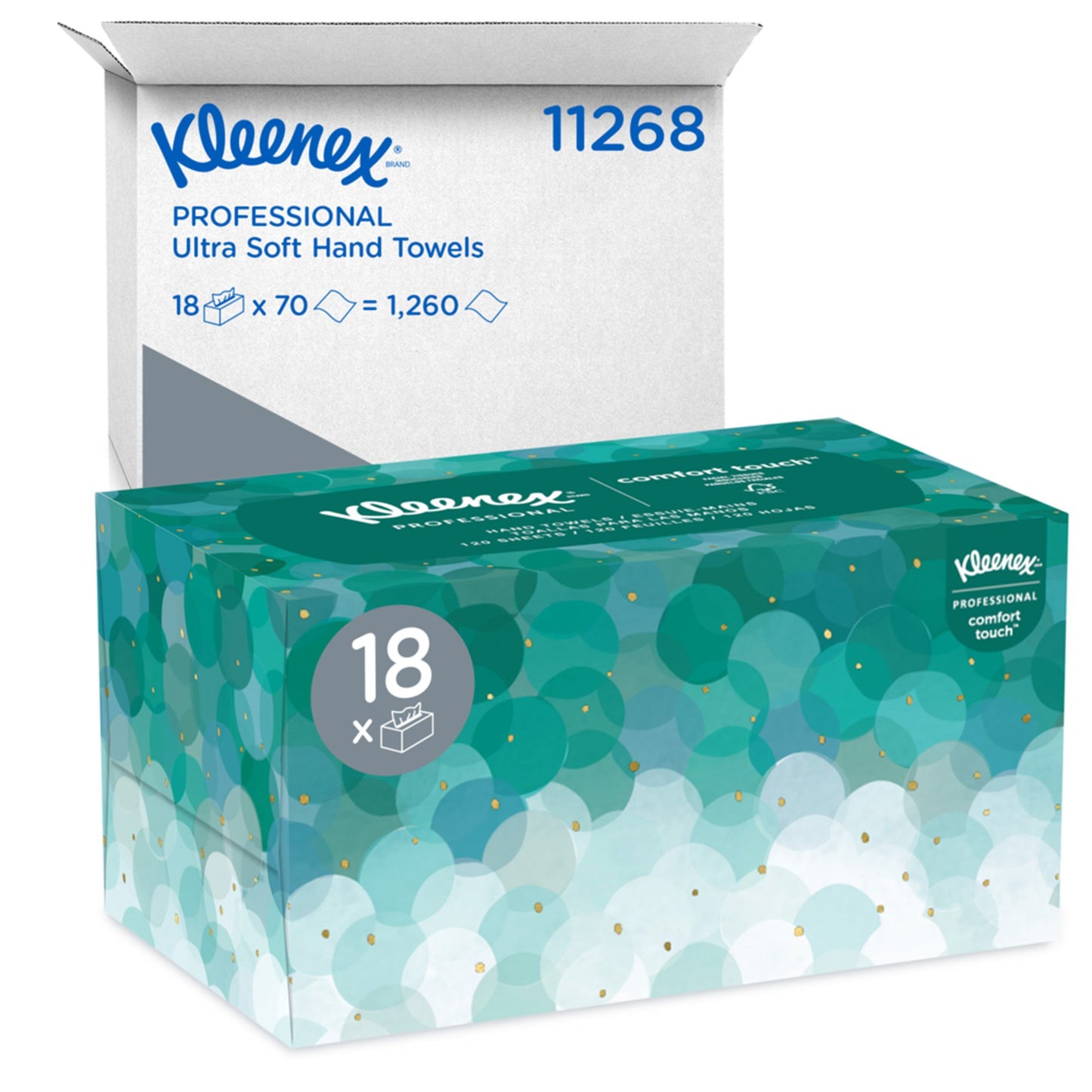 Kleenex® Ultra Soft Guest Towel Pop Up Box, One-Ply 11268