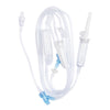 Primary IV Administration Set SafeDay™ 24 Hour Gravity 2 Ports 15 Drops / mL Drip Rate 0.2 Micron Filter 104 Inch Tubing Solution Without Flow Regulat