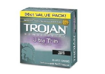 Trojan® Ultra Thin Lubricated Latex Condoms TJU92661
