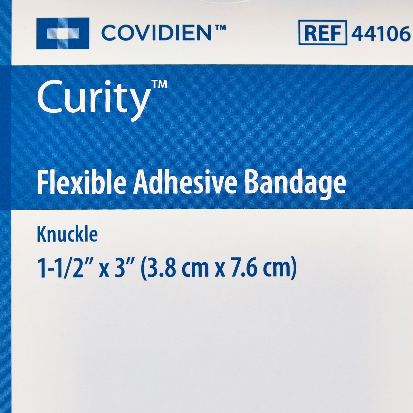 Curity™ Adhesive Strip, 1½ x 3 Inch 44106