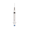Safety Tuberculin Syringe with Needle VanishPoint® 1 mL 1 Inch 25 Gauge Retractable Safety Needle Regular Wall - 10161