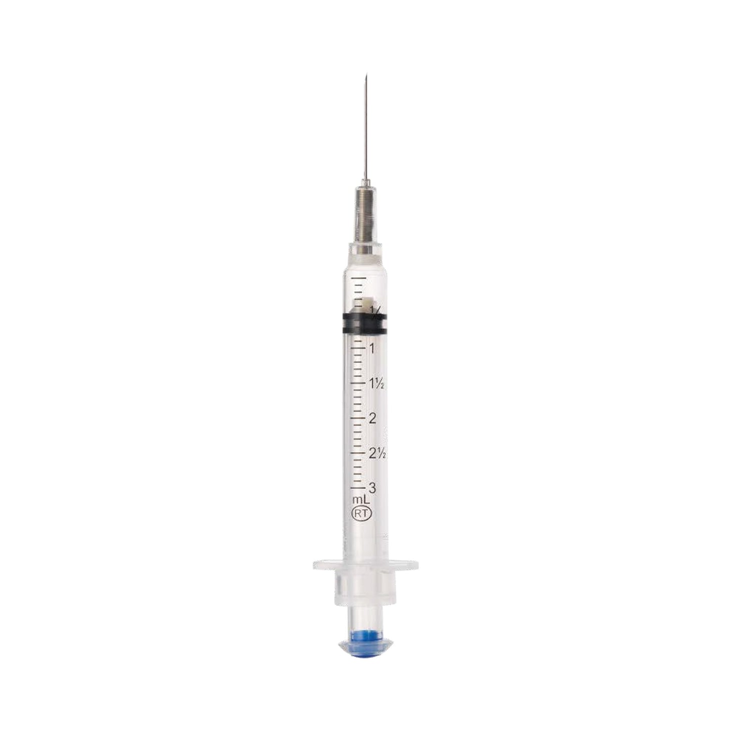 Safety Tuberculin Syringe with Needle VanishPoint® 1 mL 1 Inch 25 Gauge Retractable Safety Needle Regular Wall - 10161