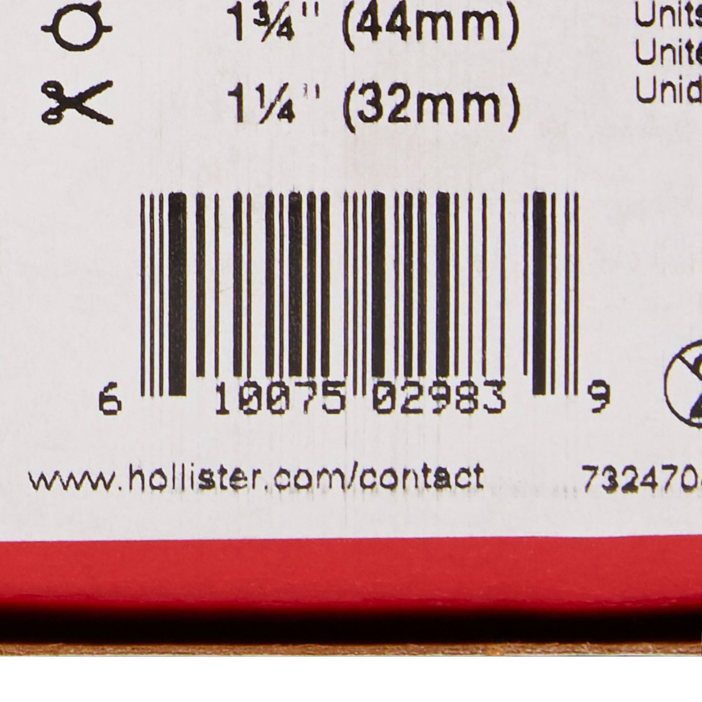 New Image™ Flat CeraPlus™ Skin Barrier - Tape, 44 mm Flange, up to 32 mm Opening 11202