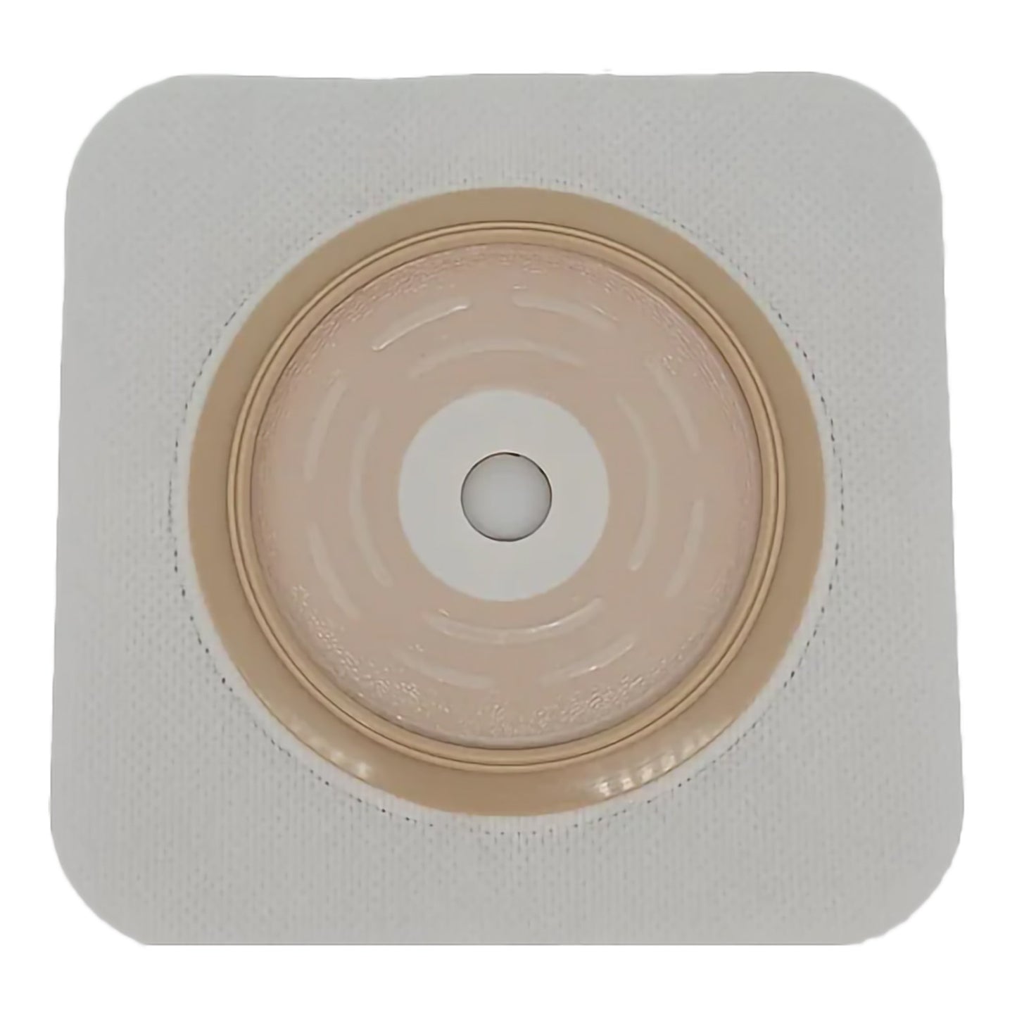 Ostomy Barrier Trim to Fit, Standard Wear Adhesive Tape Collar 70 mm Flange Up to 2-1/4 Inch Opening 5 X 5 Inch SNS7805234
