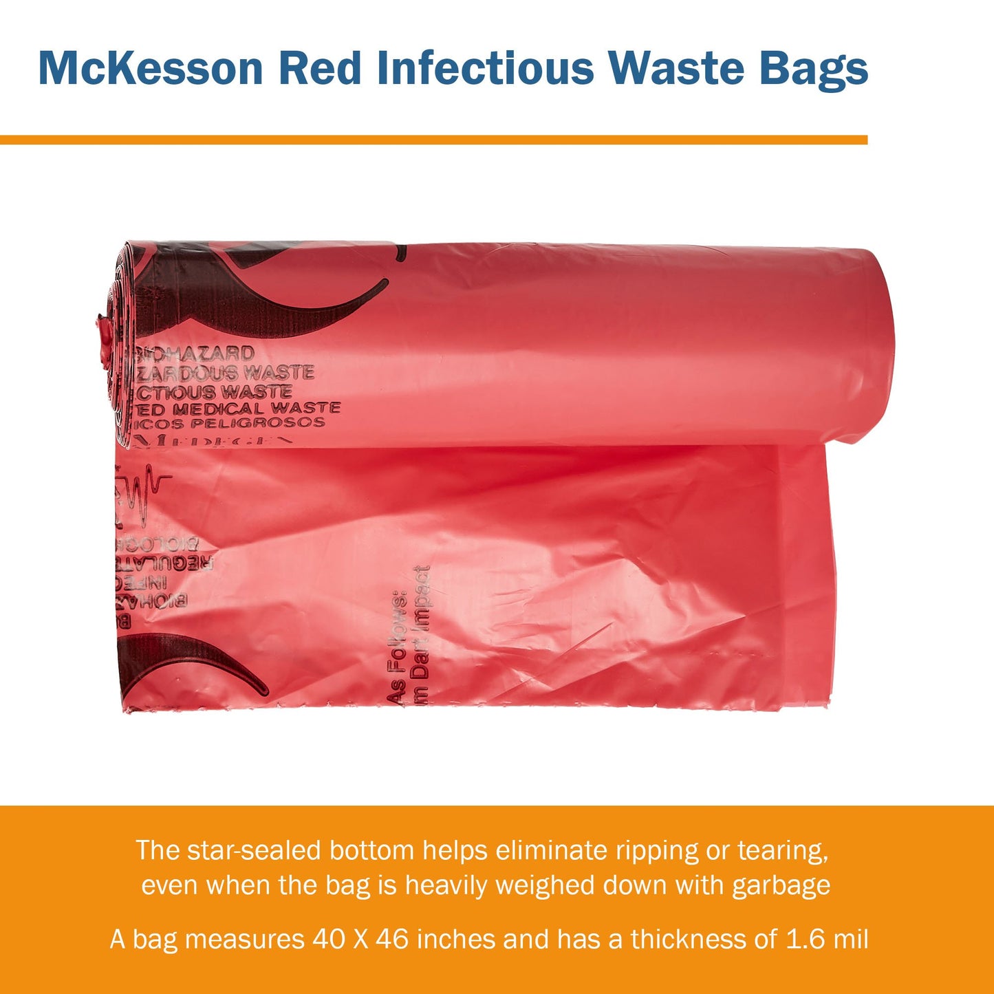 McKesson Infectious Waste Bag 03-4773