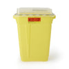 Chemotherapy Waste Container BD™ Yellow Base 26-1/4 H X 20 W X 14-3/4 D Inch Vertical Entry 19 Gallon 305613