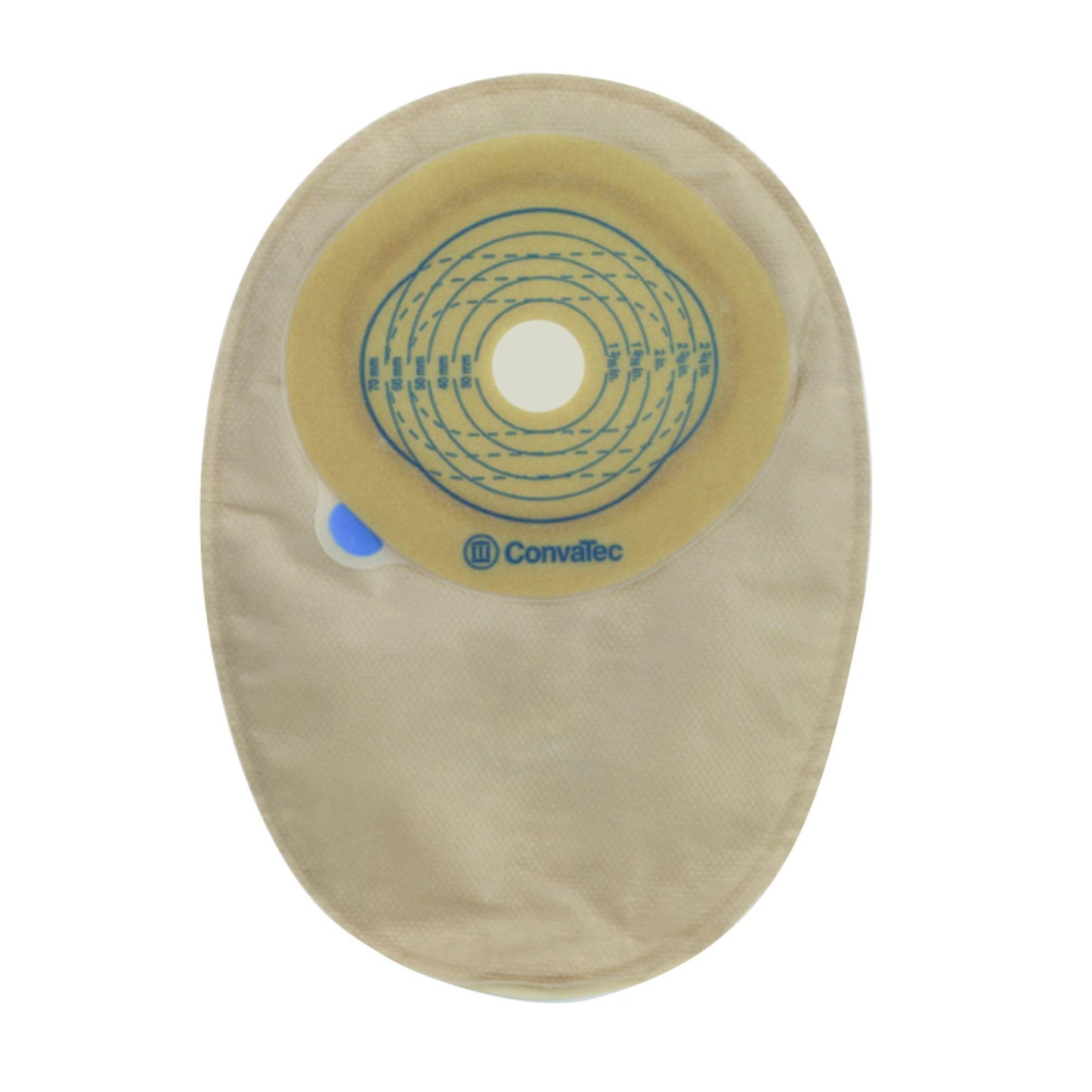 Esteem™+ One-Piece Closed End Transparent Filtered Ostomy Pouch, 30 – 50 Stoma 416700