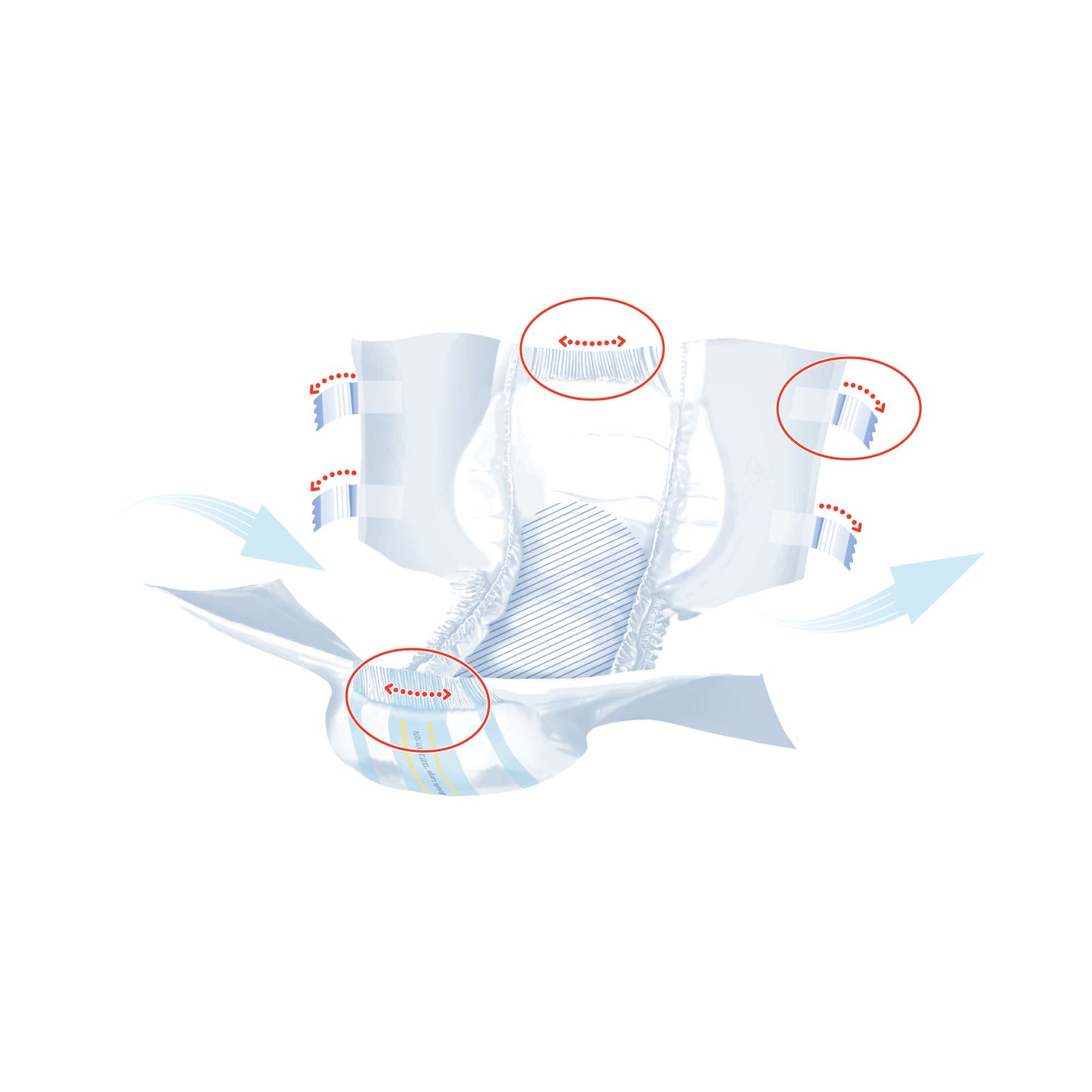 Seni® Super Quatro Severe Absorbency Incontinence Brief, Large S-LA09-BQ1