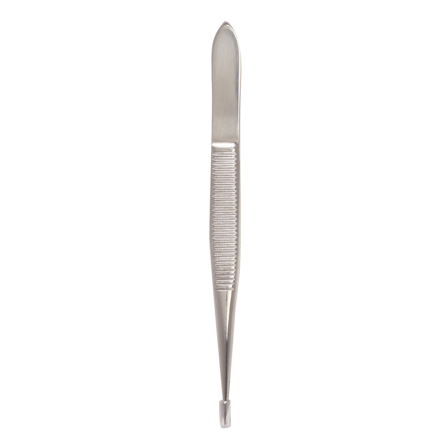 Splinter Forceps McKesson 3-1/2 Inch Length Floor / Office Grade Pakistani Stainless Steel NonSterile NonLocking Thumb Handle Straight Pointed Tips -