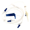 IV Pump Set McKesson Pump 3 Ports 10 Drops / mL Drip Rate Without Filter 110 Inch Tubing Solution Without Flow Regulator - TCBINF6537-A