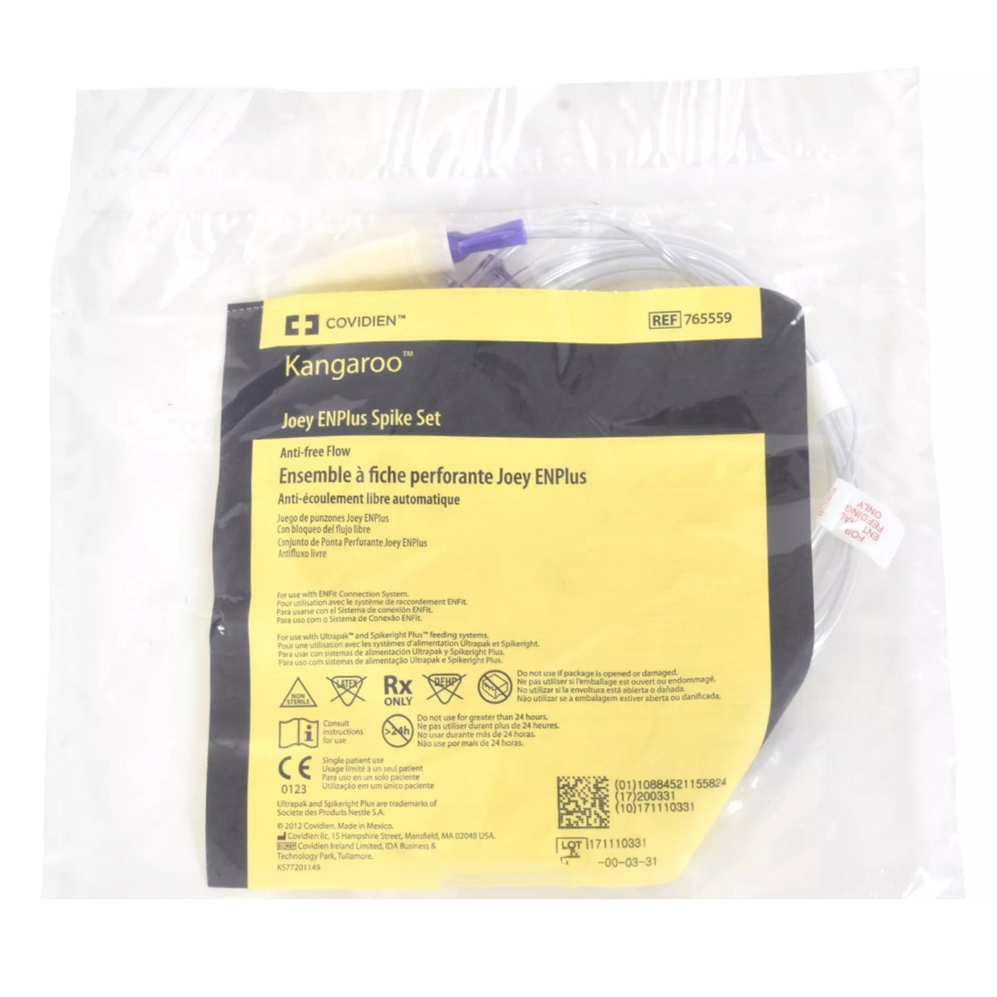 Cardinal Kangaroo Joey Pump Feeding Safety Screw Spike Set 765559, Case of 30