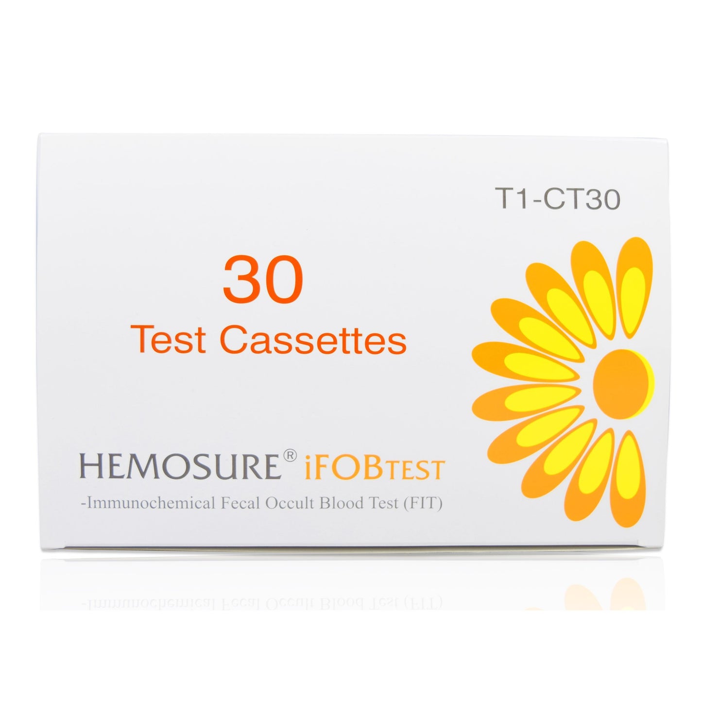 Test Cassette 30 Cassettes For Hemosure® iFOBT Test Kit - T1-CT30