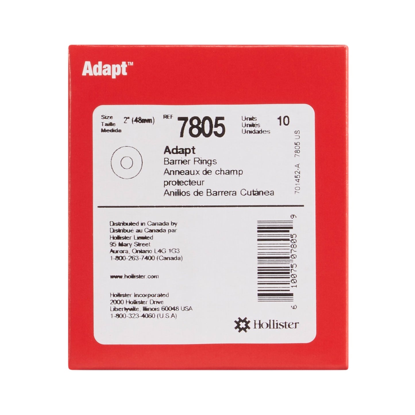 SoftFlex Colostomy Barrier With 13/16 Inch Stoma Opening 7805