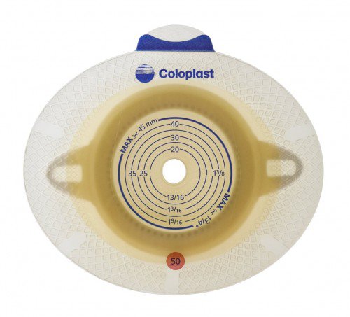 Coloplast SenSura Flex Xpro Ostomy Barrier With 13/16 Inch Stoma Opening 10016, Box of 5
