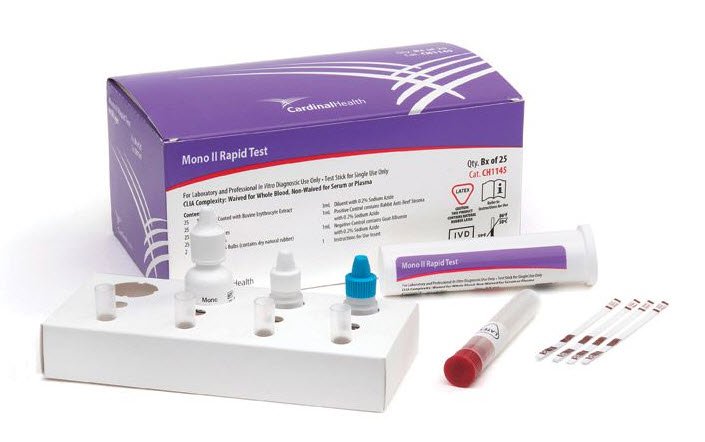 Cardinal Health™ Mono II Infectious Disease Immunoassay Rapid Test Kit CH1145