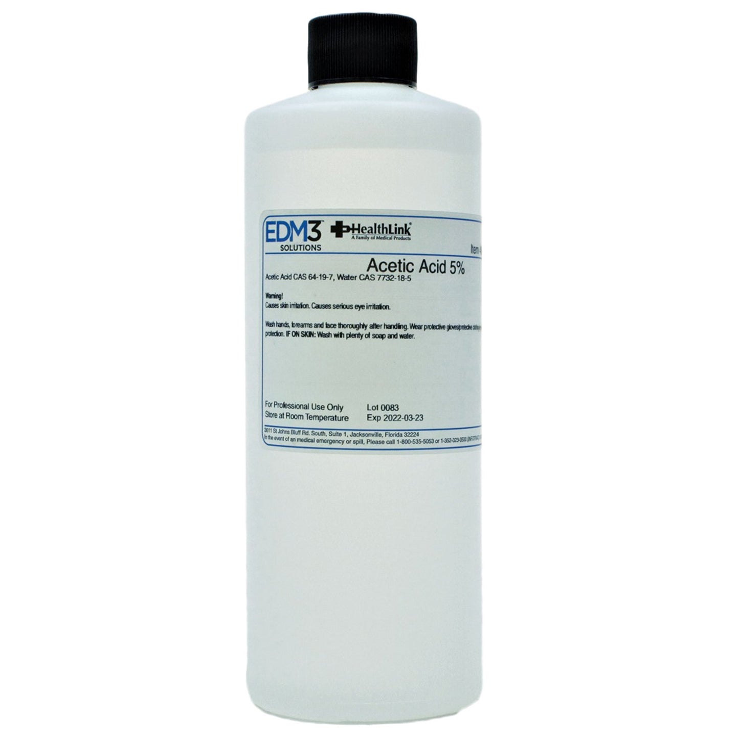 EDM 3 LLC EDM 3 Acetic Acid Chemistry Reagent 400450, 1 Each
