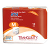 Unisex Adult Incontinence Brief Tranquility® ATN Medium Disposable Heavy Absorbency - 2185