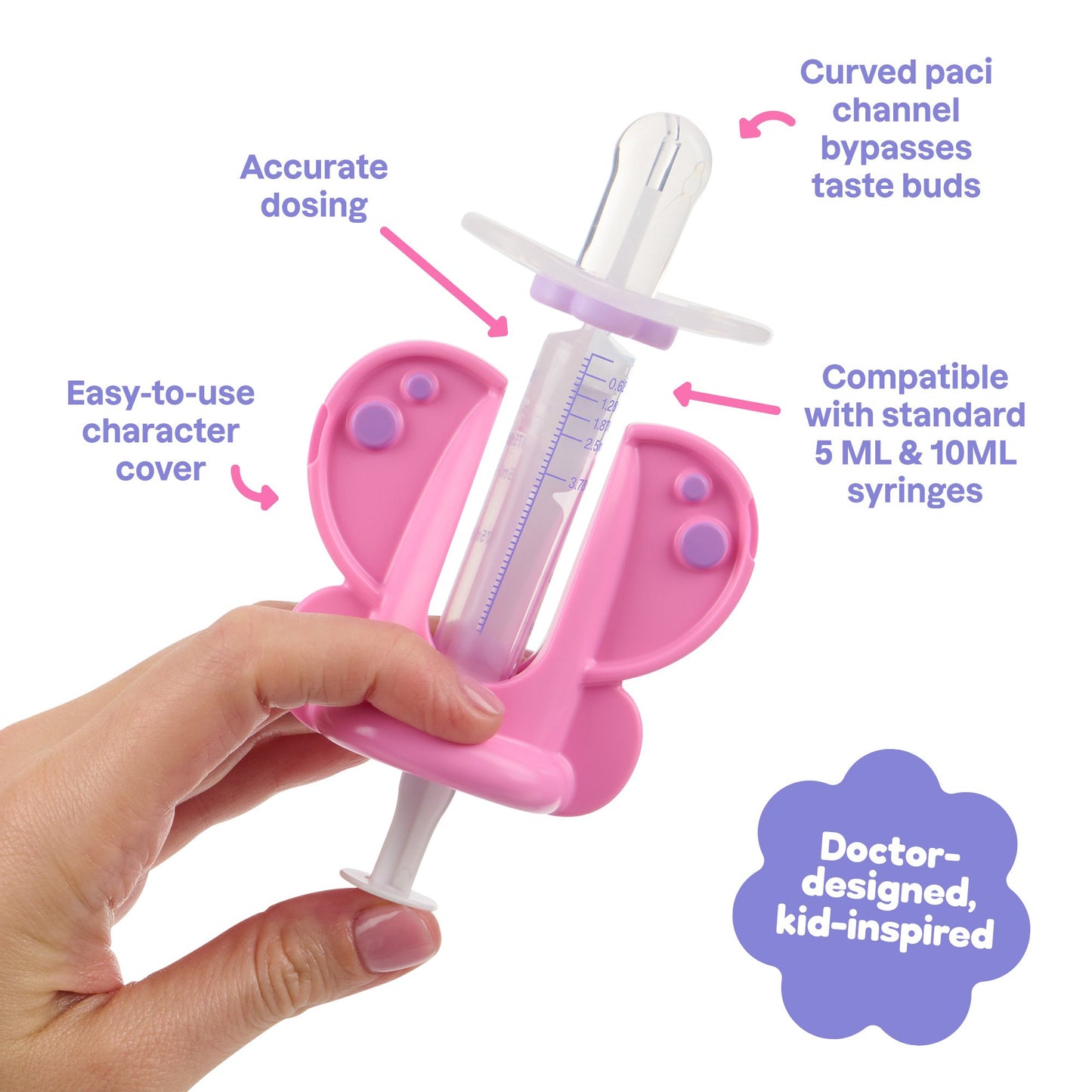 Medicine Buddy™ Butterfly Medication Dispenser for Infants, Babies & Toddlers 1012