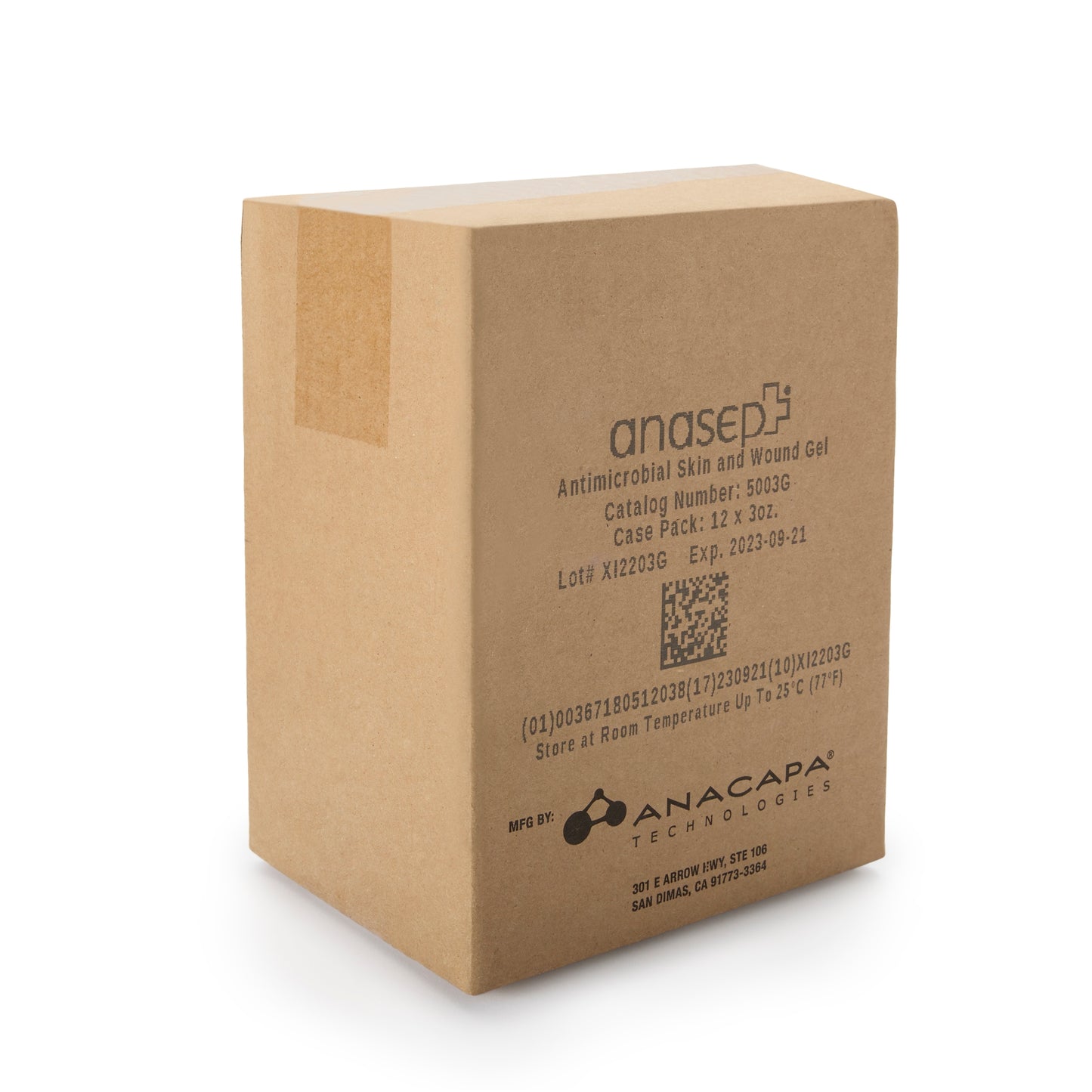 Anasept® Antimicrobial Wound Gel, 3-ounce Tube 5003G