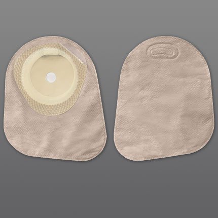 Hollister Premier One-Piece Closed End Beige Colostomy Pouch, 7 Inch Length, 1-3/8 Inch Stoma 82135, Box of 30