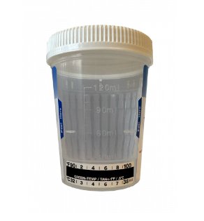 Drugs of Abuse Test Kit AMP500, BAR, BUP10, BZO, COC150, FEN 5, mAMP/MET, MDMA500, MTD, OPI (MOR300), OXY, PCP, THC50, (CR pH, OX) 25 Tests CLIA Waived CTB-712M08A-G