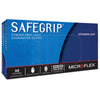 SafeGrip® Latex Extended Cuff Length Exam Glove, Medium, Blue SG-375-M