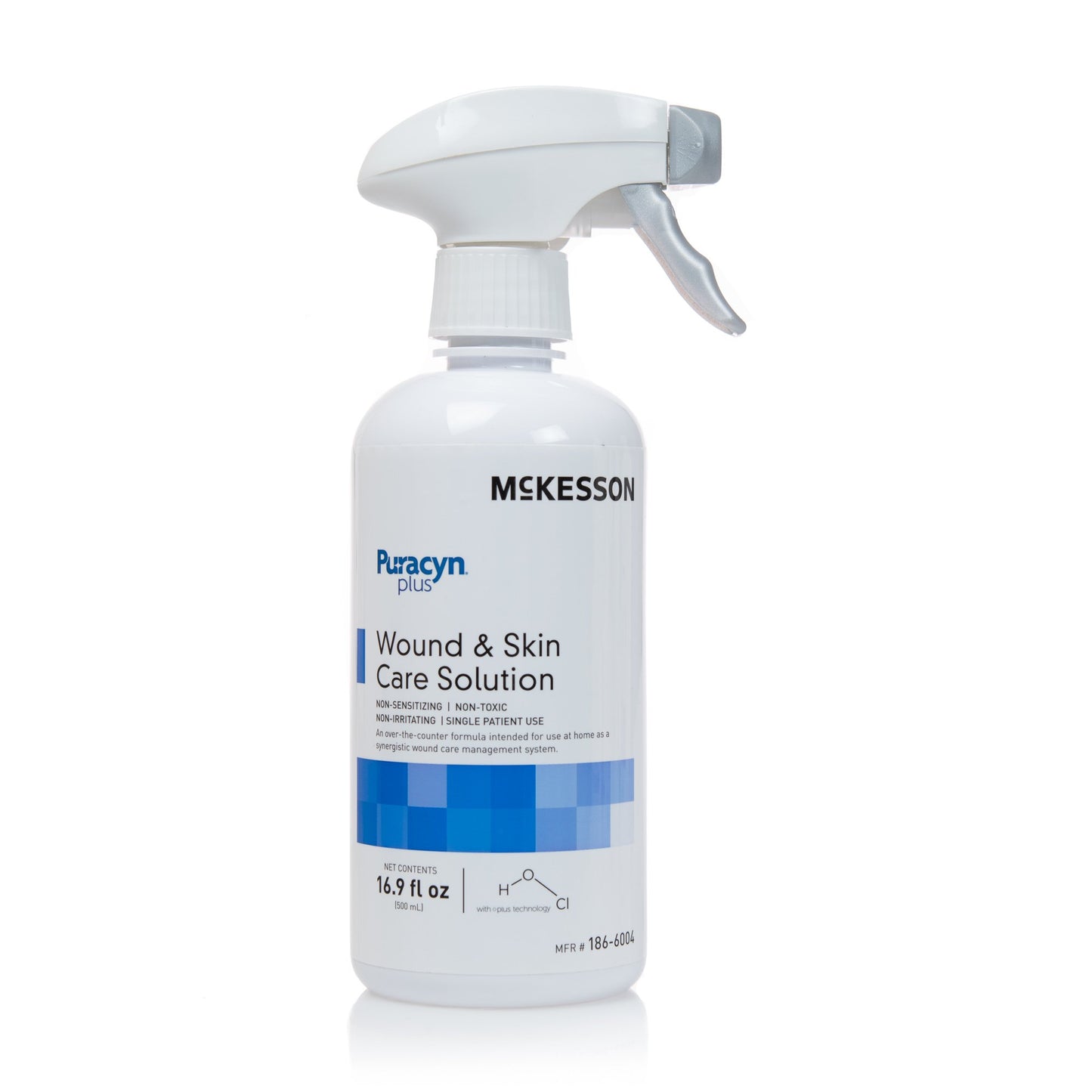 McKesson Puracyn® Plus Wound Irrigation Solution, 16.9 oz. Spray Bottle 186-6004