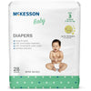 McKesson Baby Diapers, Size 3 BD-SZ3