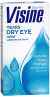 J & J Sales Visine Glycerin / Hypromellose / Polyethylene Glycol Eye Lubricant 74300001067, 1 Each