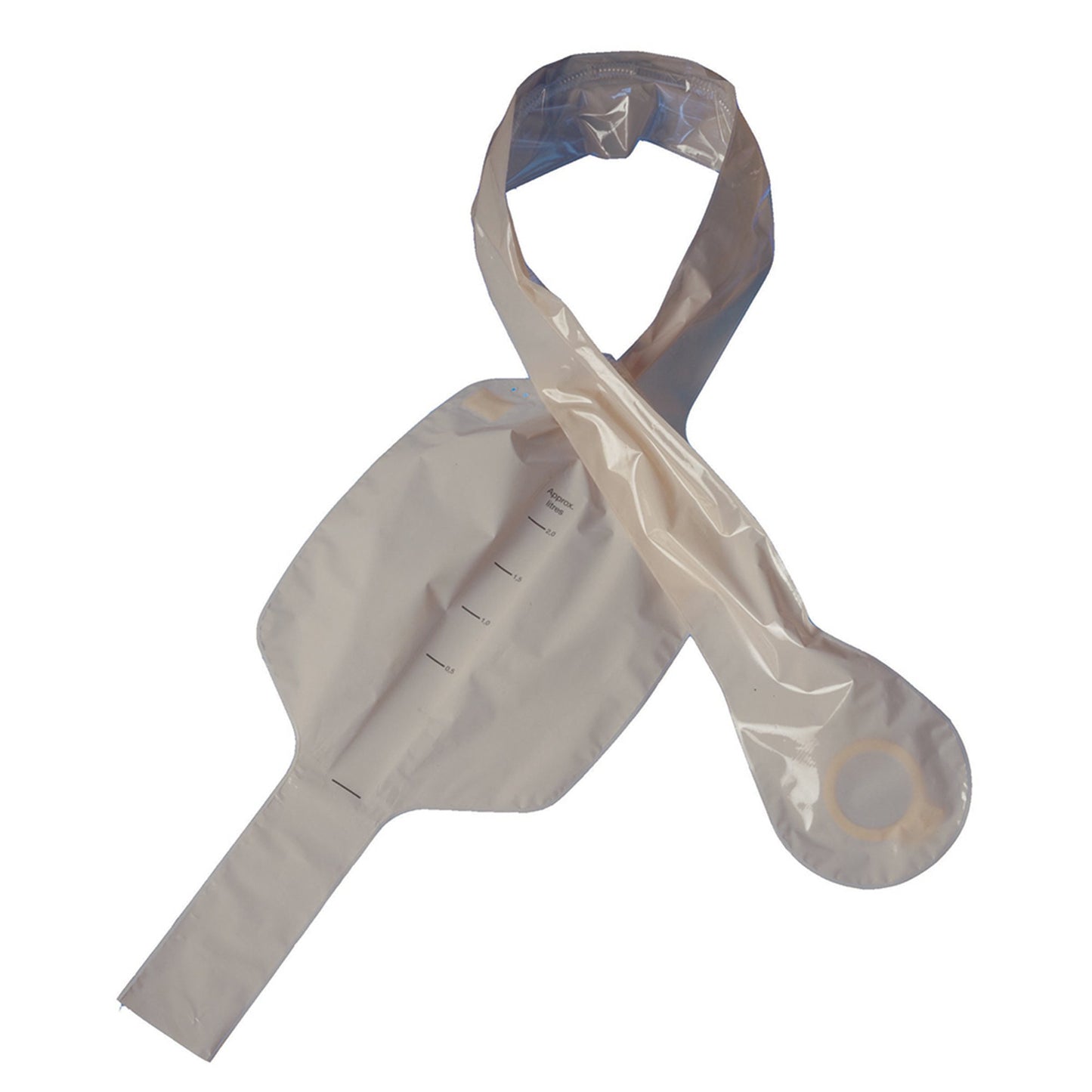 Assura® Ileostomy Pouch, 2 Liter Capacity, Red Match 2836