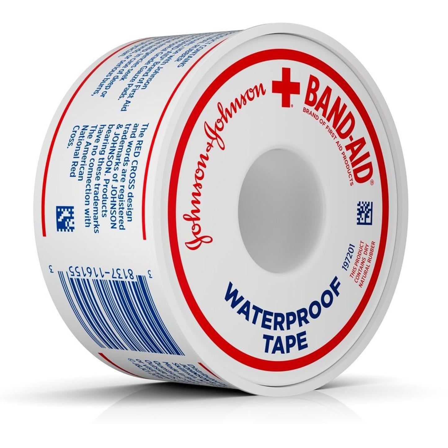 Waterproof Medical Tape Band-Aid® Water Block™ White 1 Inch X 10 Yard Adhesive NonSterile - 38137117121