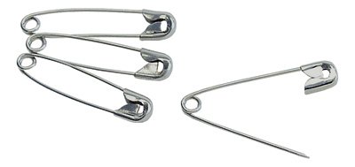 Safety Pin Number 2 Nickel Plated Steel - 3039-2 C