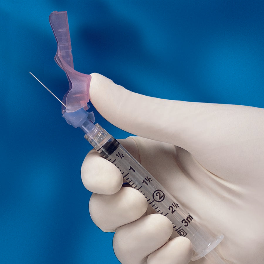 Hypodermic Needle Eclipse™ Hinged Safety Needle 21 Gauge 1-1/2 Inch Length Regular Wall - 305765