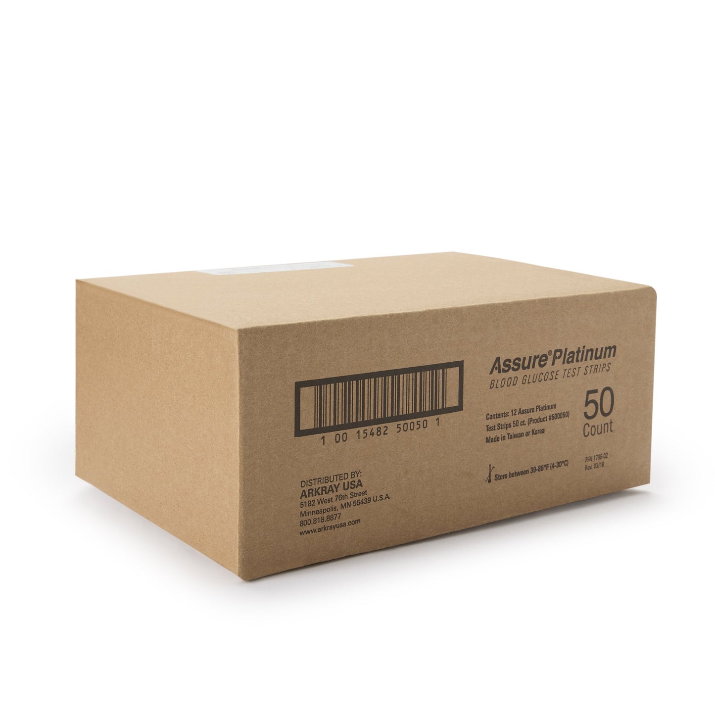Assure® Platinum Blood Glucose Test Strips 500050