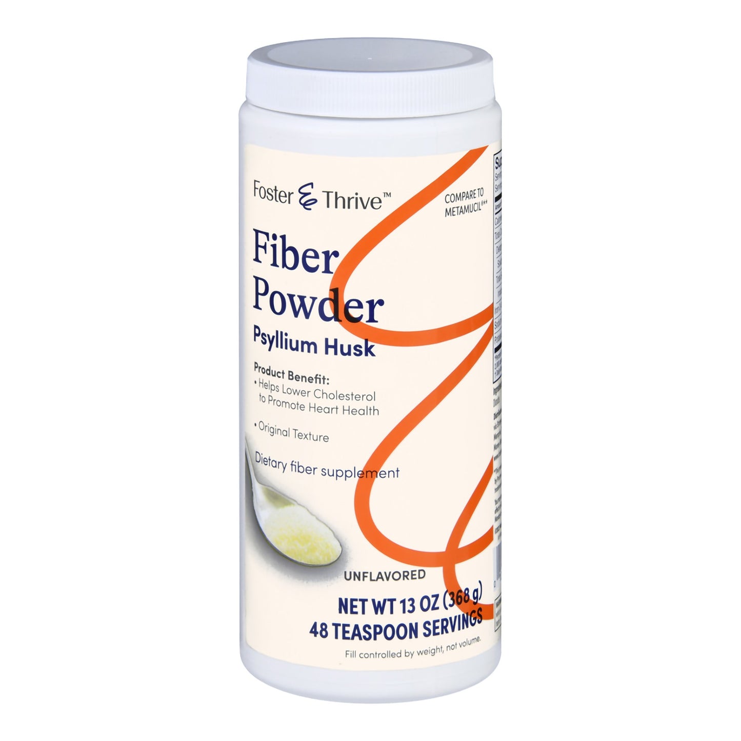 Foster & Thrive™ Fiber Powder Original Texture Unflavored 01093995616