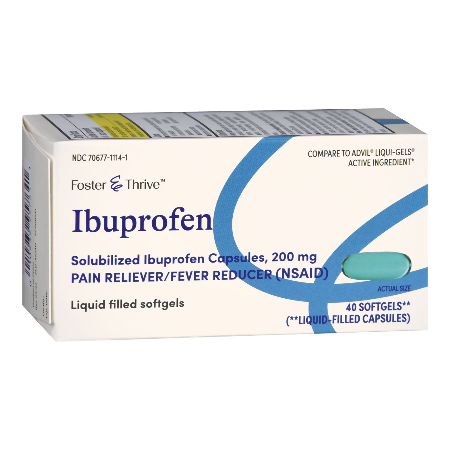 Foster & Thrive™ Ibuprofen 200 mg Softgels 70677111401