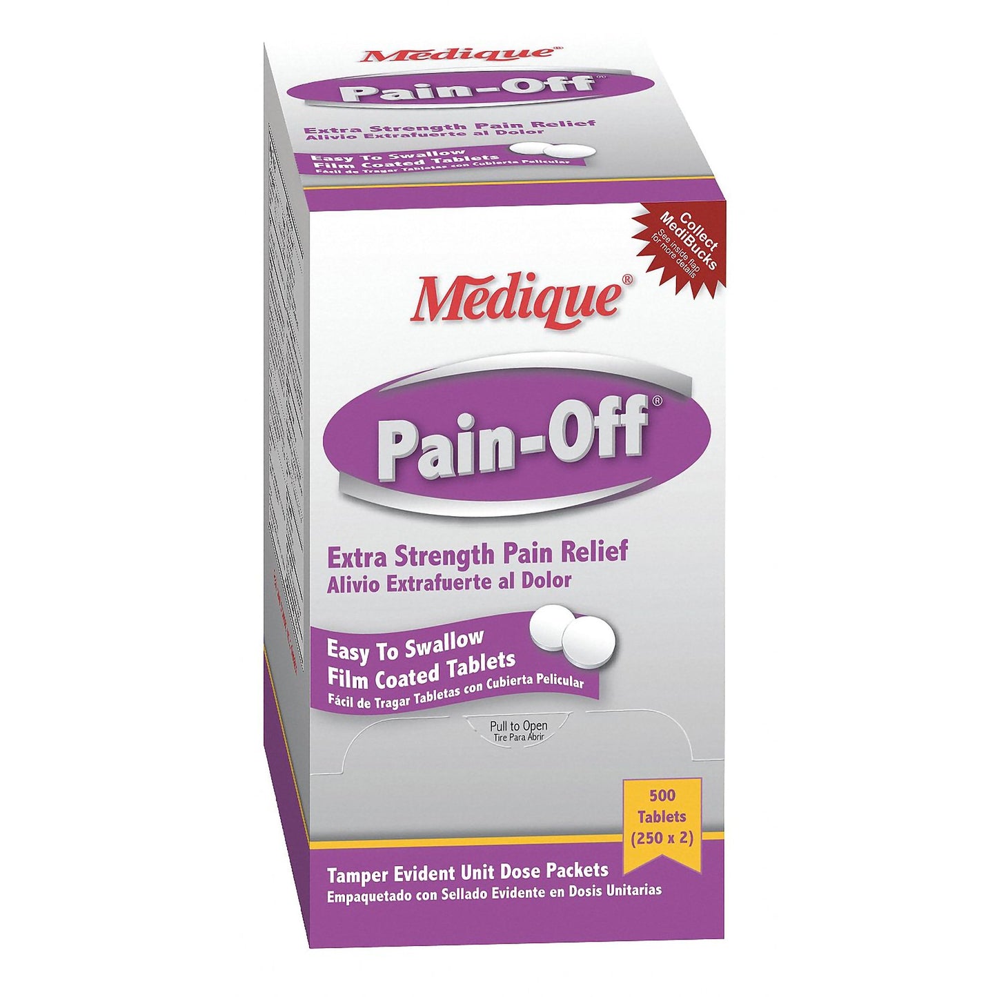 Pain-Off® Acetaminophen / Aspirin / Caffeine Pain Relief 22813