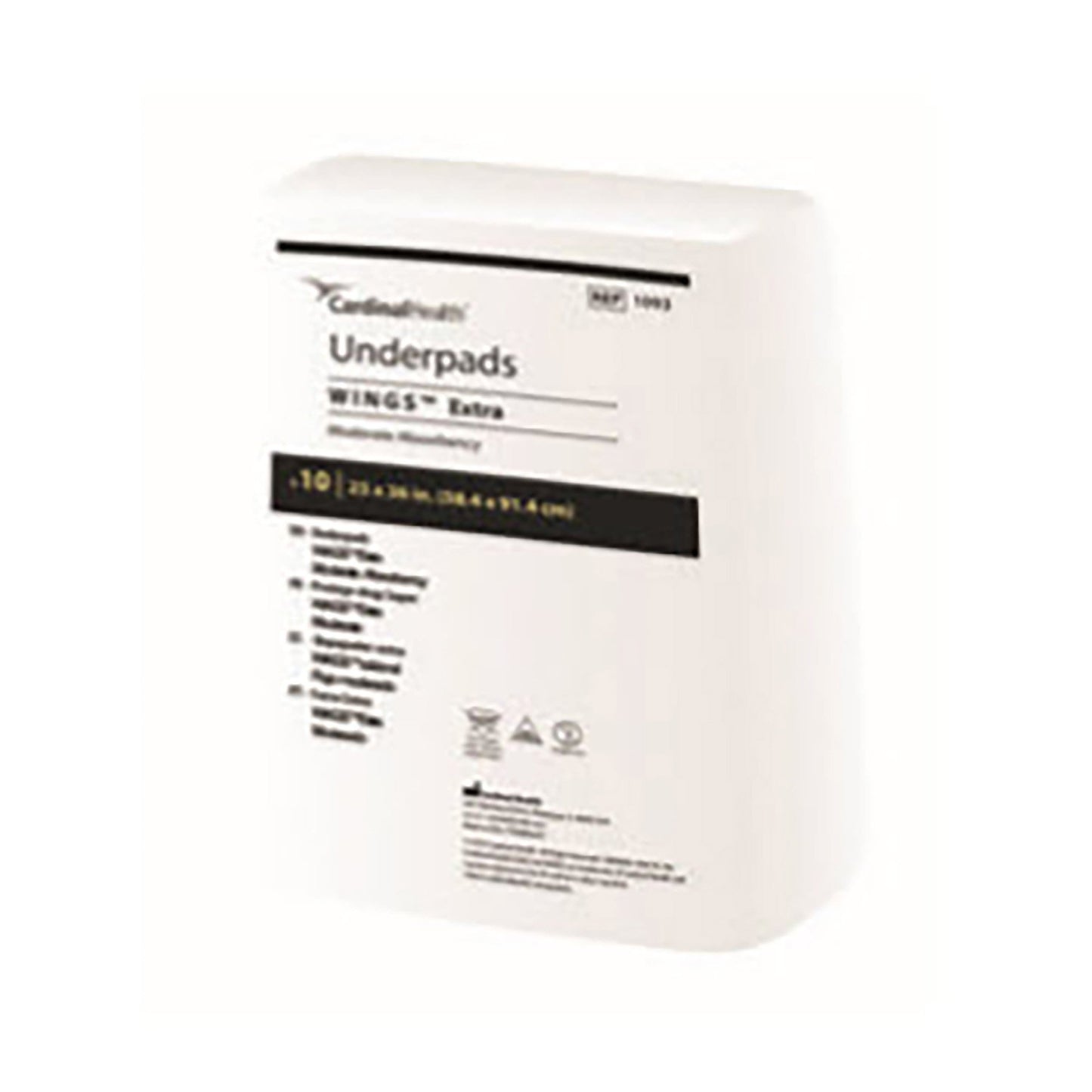 Disposable Underpad Simplicity™ Basic 23 X 36 Inch Fluff Light Absorbency - 7176