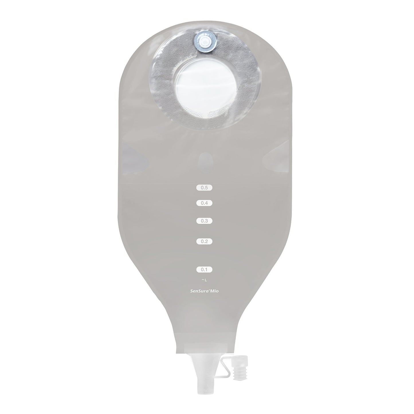 SenSura® Mio Click High Output 2-Piece Opaque Ileostomy Pouch, Green Match 18600