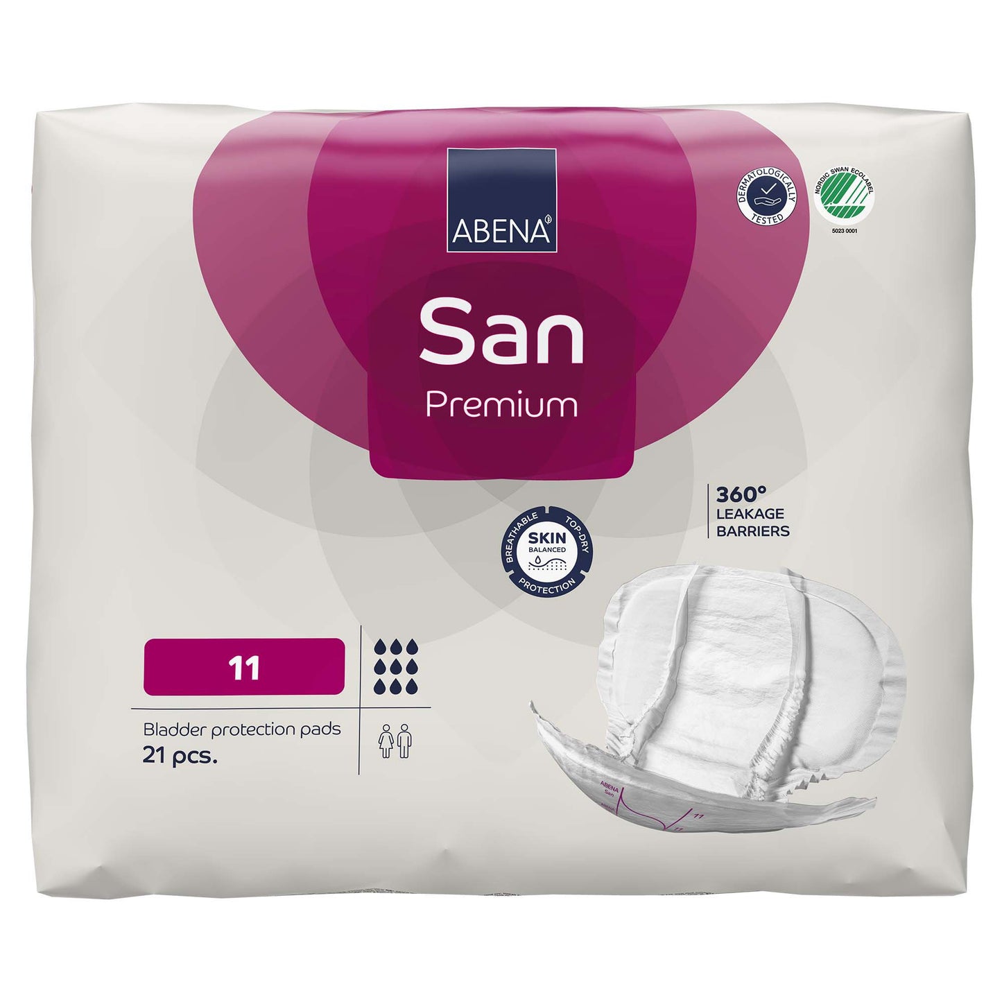 Abena® San 11 Premium Bladder Protection Pads 1000021313