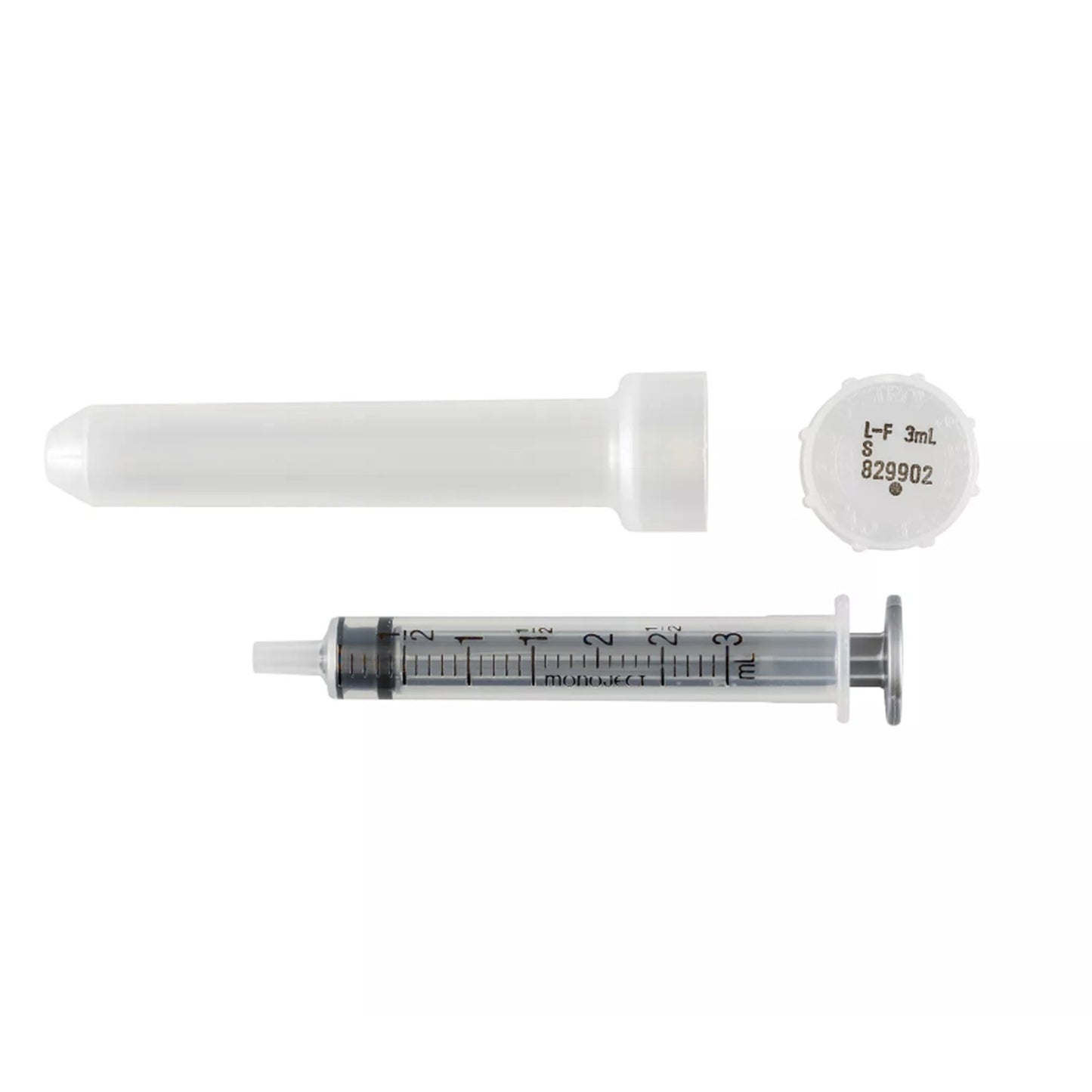 General Purpose Syringe Monoject™ 3 mL Luer Slip Tip Without Safety - 8881513918