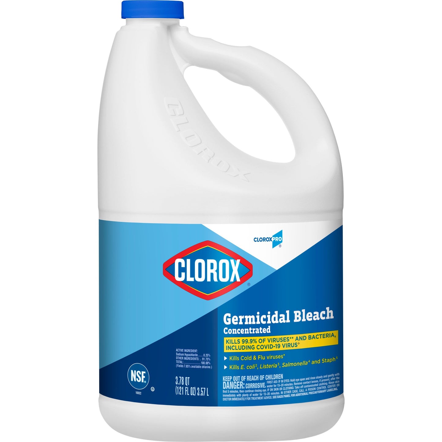 Bleach CloroxPro™ Clorox® Germicidal Manual Pour Liquid Concentrate 121 oz. Jug Chlorine Scent NonSterile - 30966
