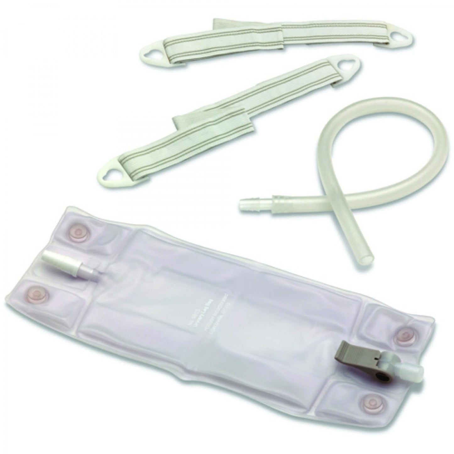 Urinary Leg Bag Hollister Anti-Reflux Valve Sterile 900 mL Vinyl - 9655