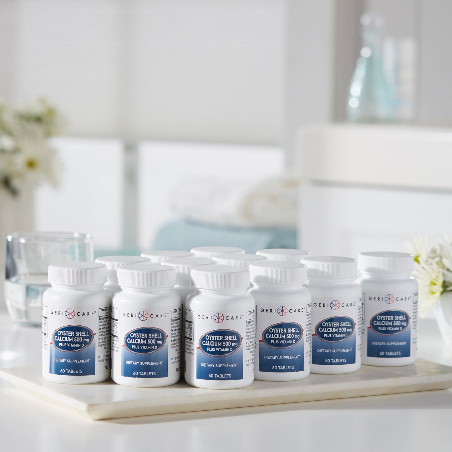 Geri-Care® Oyster Shell Calcium with Vitamin D-3 Joint Health Supplement 742-06-GCP