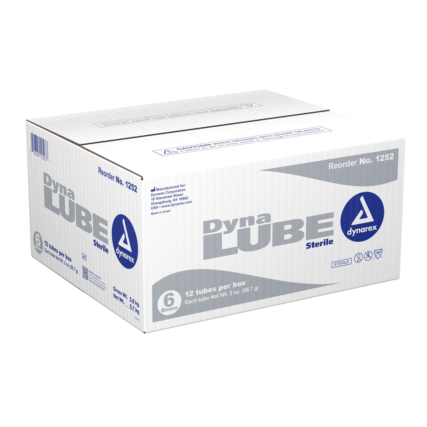 DynaLube Lubricating Jelly, 2-ounce tube 1252