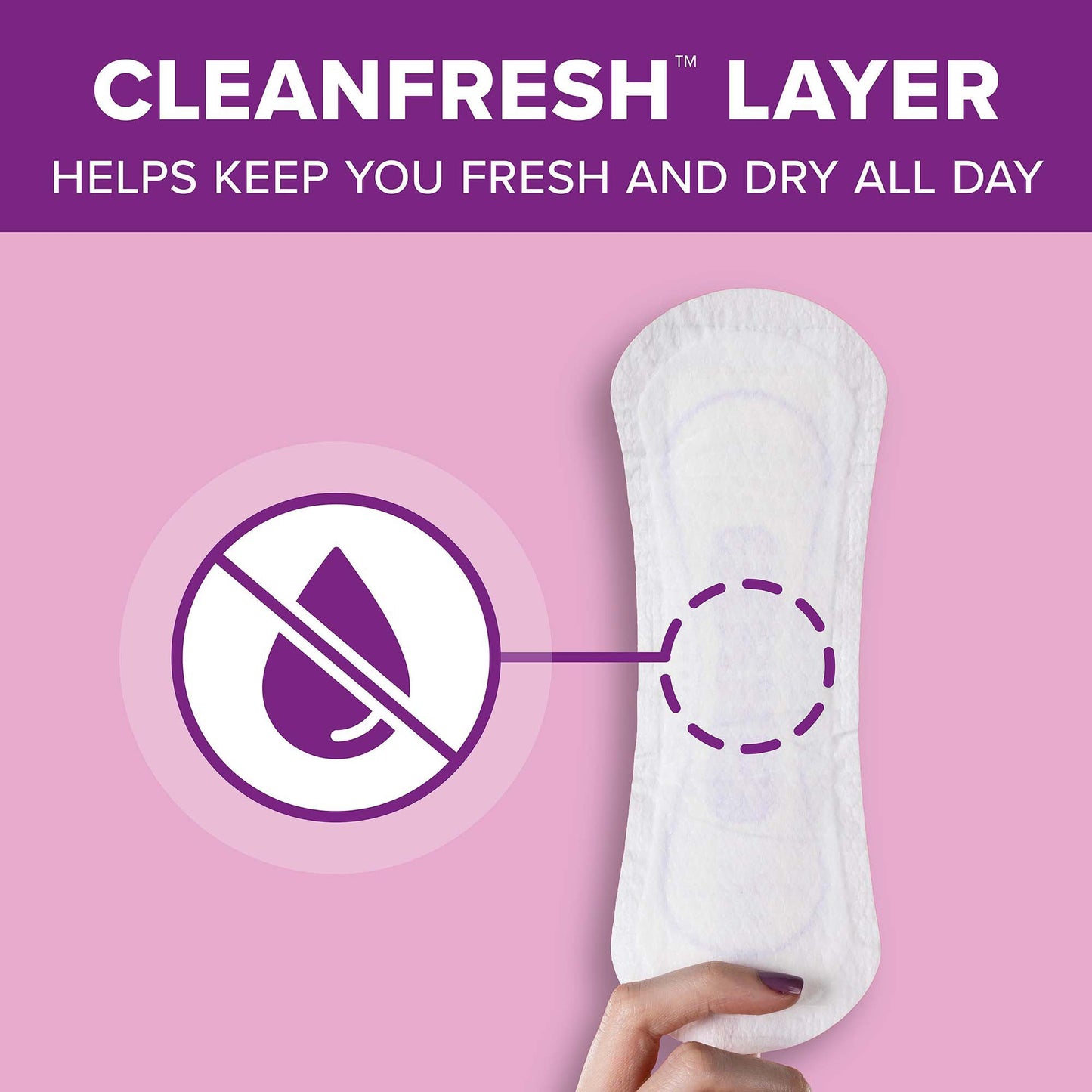 Poise® Bladder Control Pads, Light Absorbency, 7.5 Inch Length 19305