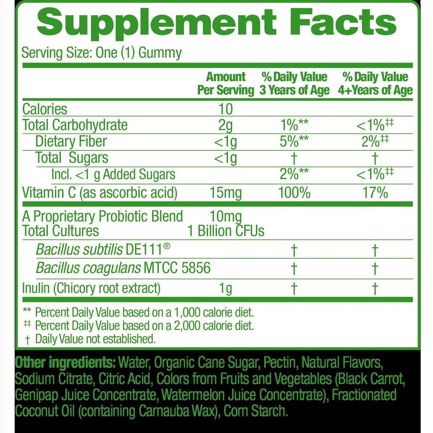 Culturelle® Kids Probiotic + Veggie Fiber Gummies 049100400914