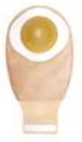 Ostomy Pouch Esteem®+ One-Piece System 12 Inch Length Convex, Pre-Cut 7/8 Inch Stoma Drainable - 416741